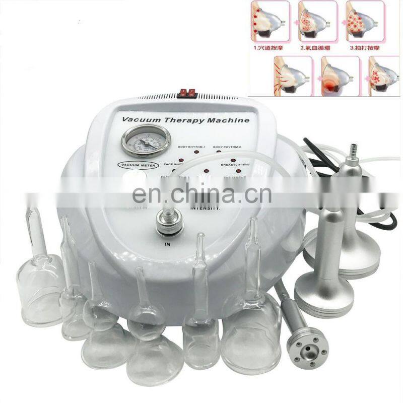 Multifunction Vacuum Therapy Slimming Massage Breast Enlargent/ Breast Enhancement Machine/Cupping Vacuum Therapy