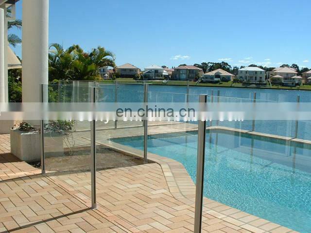 banister safety toughened glass panel