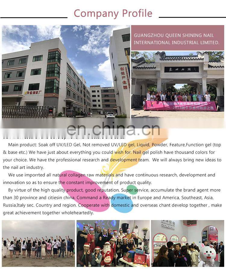 Qian shen shenghui manufacturer OEM/ODM long lasting non toxic true 48 color uv led nail gel polish