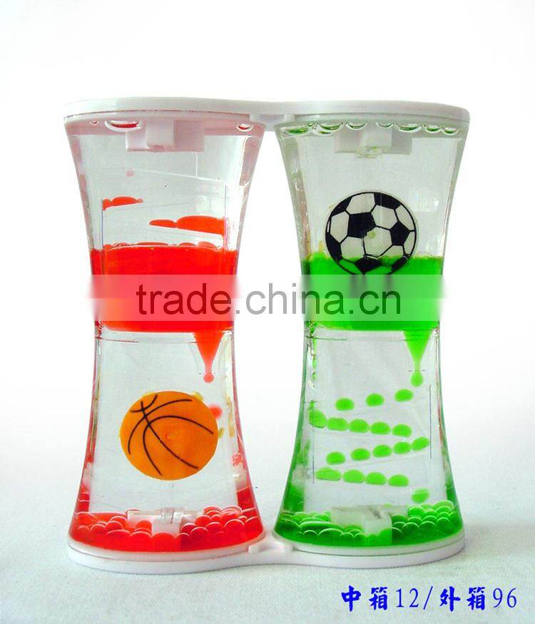Small Hourglass Sand Timer, Acrylic Liquid Gel Timer Hourglass