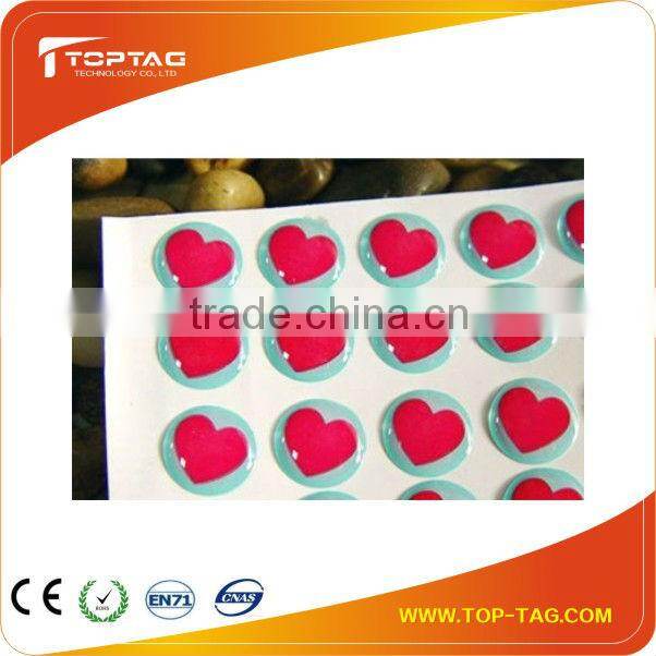 cheap custom design logo epoxy rfid tag with Glue