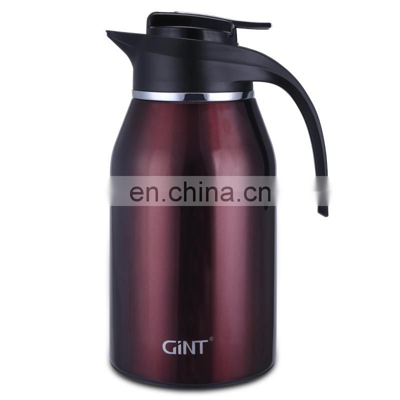 GINT 1L New Design High Quality Factory Inner Glass Customer Logo Coffee Pot