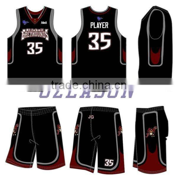 2016 Latest Basketball Jersey Design,Custom Sublimated Basketball Jerseys