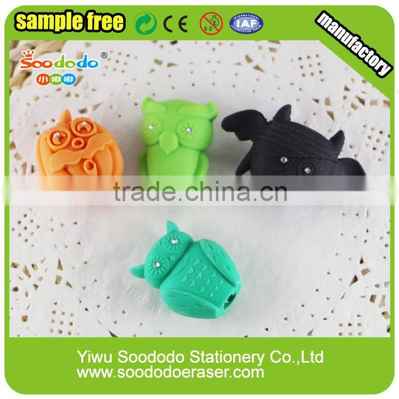 Soododo eraser toppers and pencils made of TPR eraser