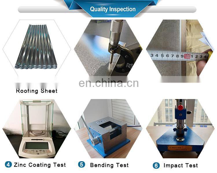 Rib Type Steel Galvanized Roofing Sheet Products For Houses