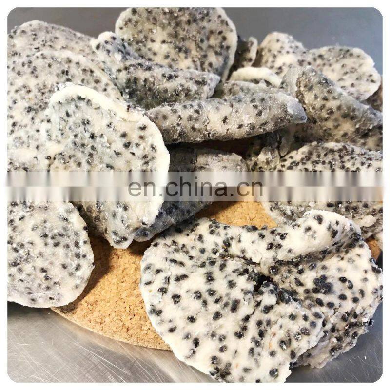 Tropical & Sub-Tropical Fruit Natural Taste AD Dried Fruit Sliced Original Flavor Dried Dragon Fruit