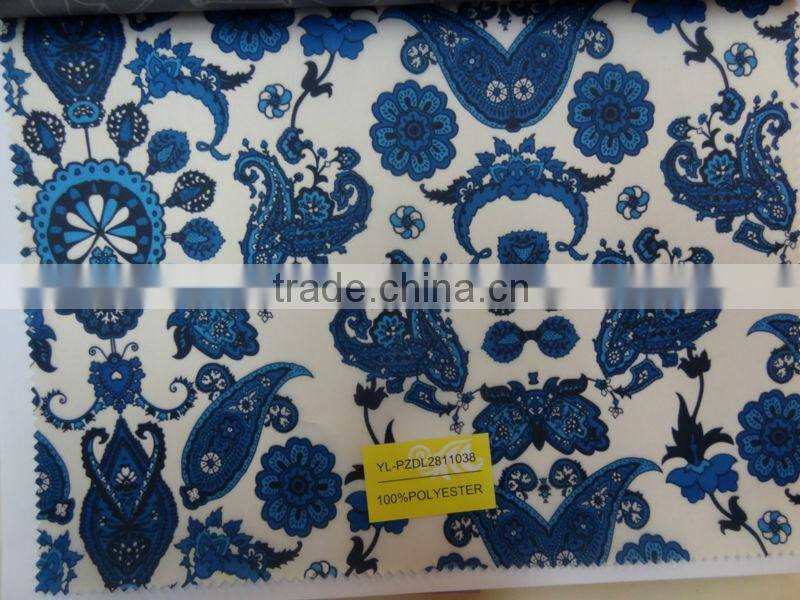China Elegant Hot Printed Twill Lining