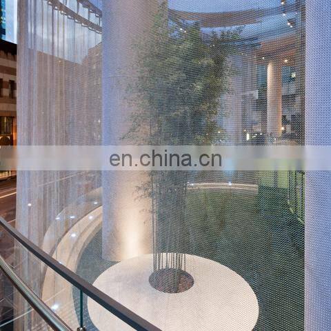 Stainless Steel Decorative Metal Chain Braid Ring Mesh