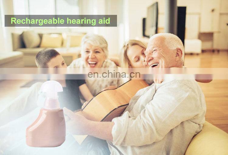 Professional invisible mini hearing aid receiver amplifier