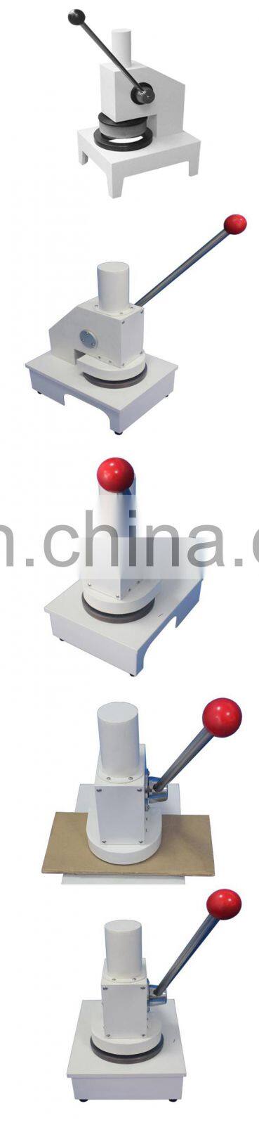 Manual Cardboard Corrugated Board Circular Paper Circle Gsm Cutter