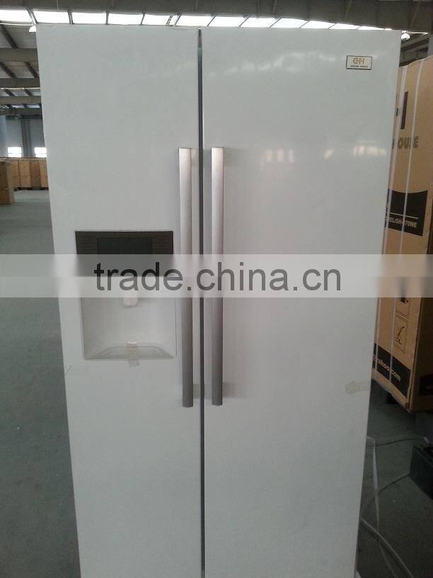side by side refrigerator with ice maker&water dispenser