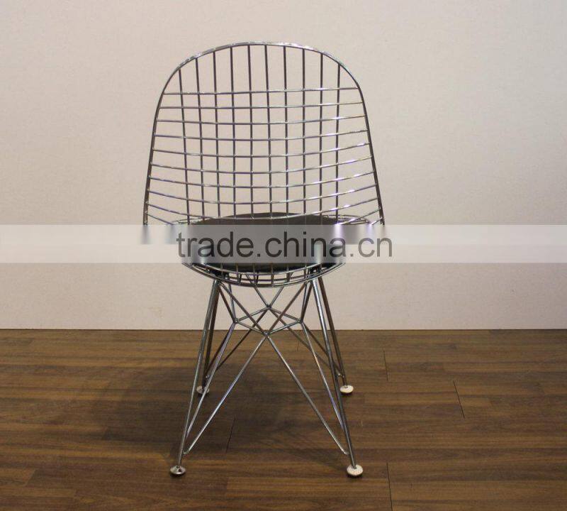 DKR wire chair dining room modern metal chair