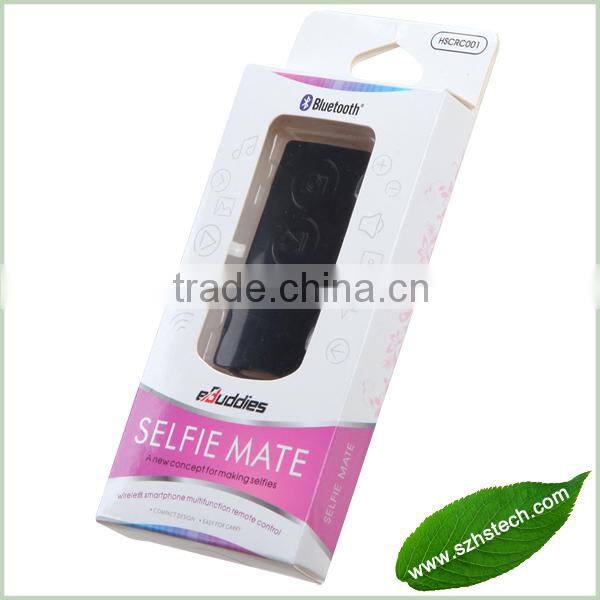 Bluetooth Remote Shutter for smartphone, wireless Bluetooth camera shutter HS