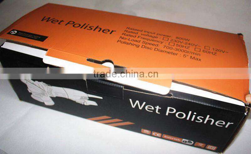 stone wet polisher with 60 degree gearbox