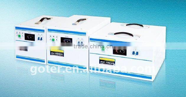 15kva SVC three phase high accuracy full automatic ac voltage stabilizers