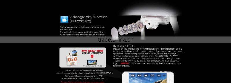 hot sales 3D flips "n" rolls 2.4G 6-axis drone with hd camera MJX X705C