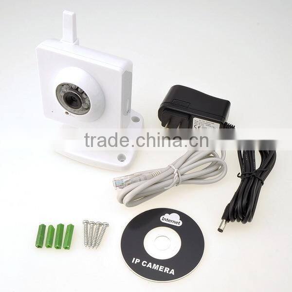 New arrival network wireless mini ip wifi camera with nightvision 9 IR leds
