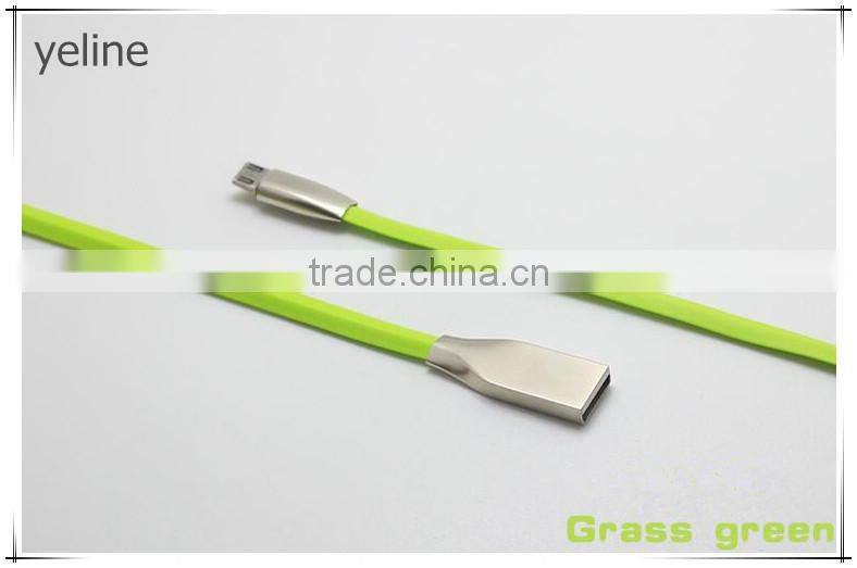 TOP good ABS + metal data cable for Lenovo K3/VIBE K5/P1