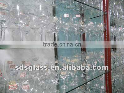 cheaper octangle glass ice bucket for wine bar