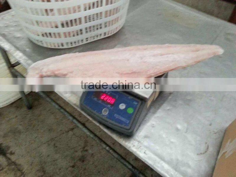 mahi mahi fillets skin-on, blood line-in,EU chemical treated,PBO