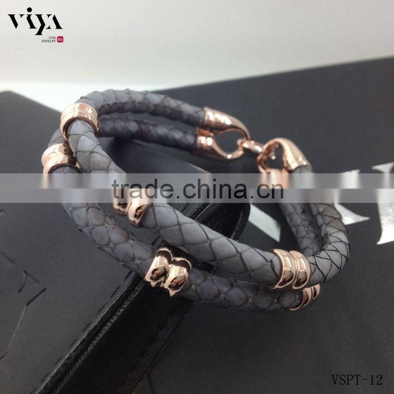 Hot Sale Leather Bracelet Clasp, Luxury 925 Sterling Silver Clasp, High Class Clasp for Bracelet