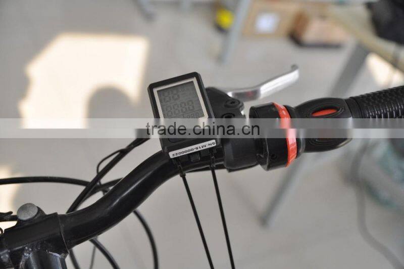 Bicycle computer stopwatch for Mountain Bike sport exrecise stopwatch green backlight LCD Speedomete