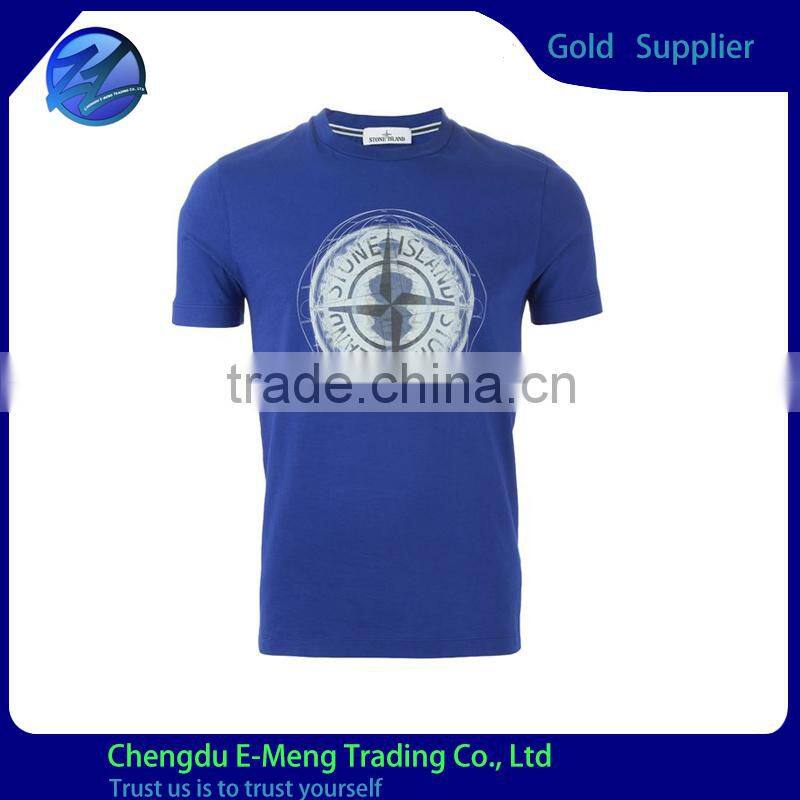 Crew Neck Screen Printed Famous Brand Name T-shirts
