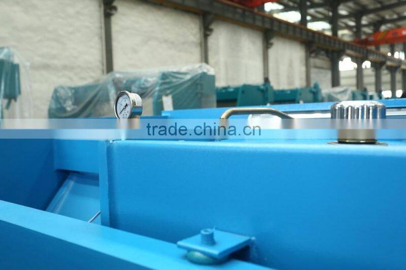 13mm*4000mm Hydraulic Guillotine Shearing Machine / hydraulic guillotine shear