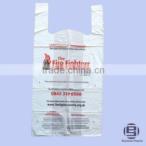 TOH Biodegradable LDPE Charity Bag For Collection