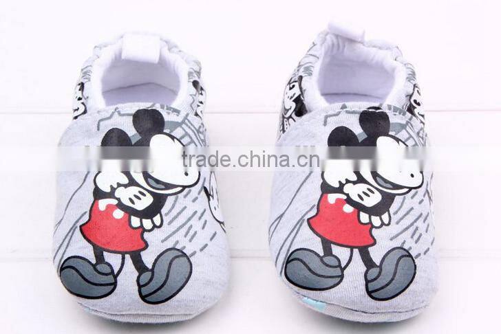 0-1 year old Cartoon head baby shoes do not fall shoes baby shoes baby Toddler shoes