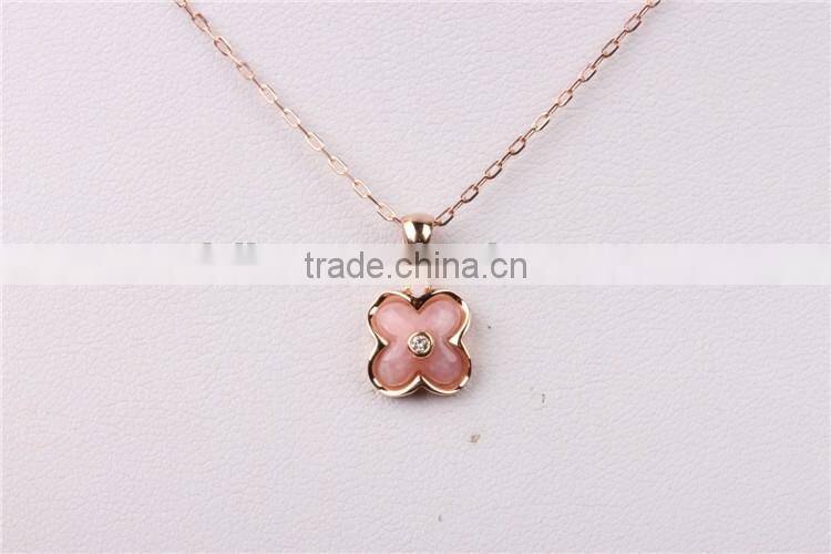 Wholesale fashion silver 925 lady butterfly pendant setting artificial stone jewelry