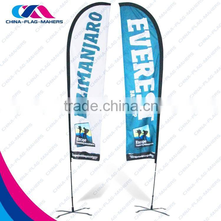 strong custom portable wind resistant promotion feather banner