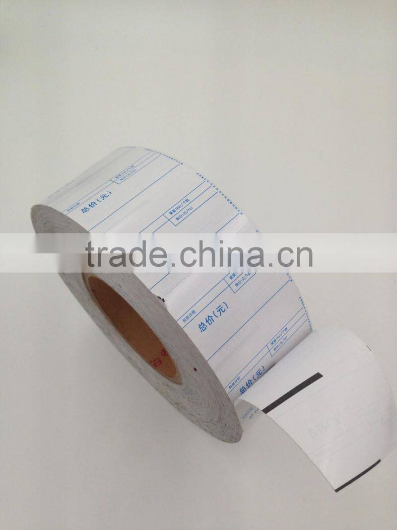 special linerless label sticker for super market cheaper than normal sticker