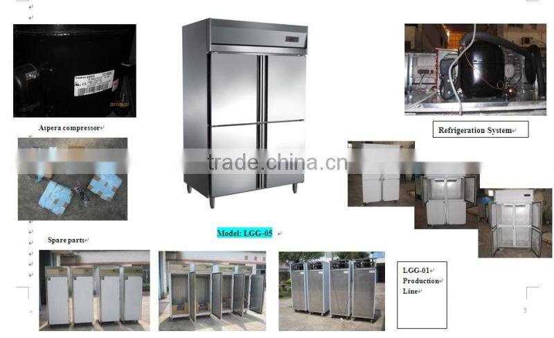 commercial mordern kitchen refrigerator