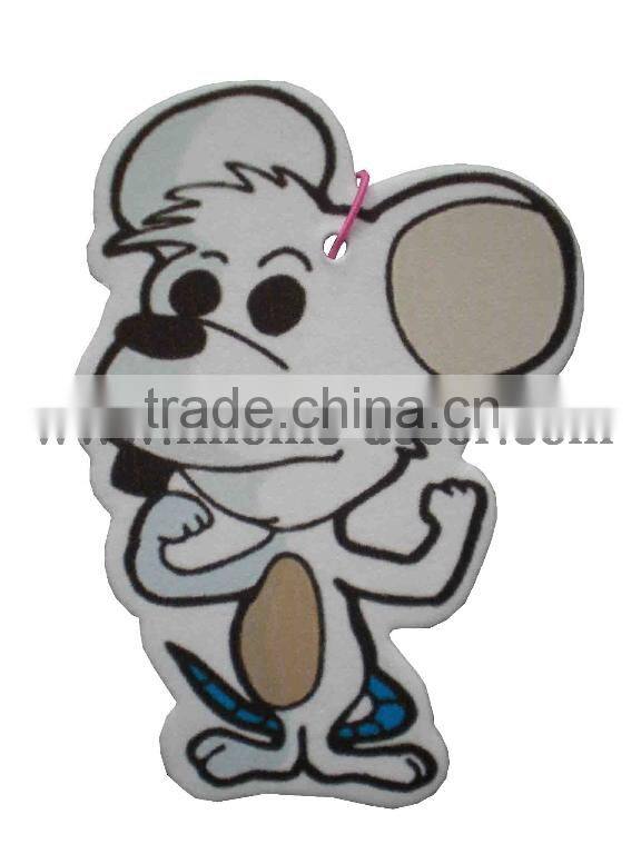 cheapest paper air freshener,hello kitty paper air freshener for car decoration &promotion gift