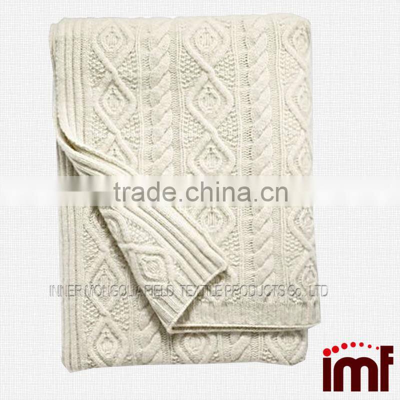 Warm Soft Handmade Cashmere Blanket