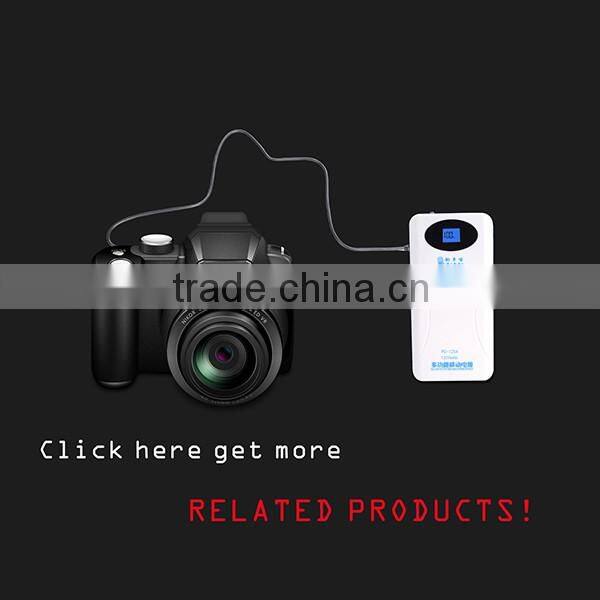 2015 New Arrival fast charging professional factory for camera and mobile power bank