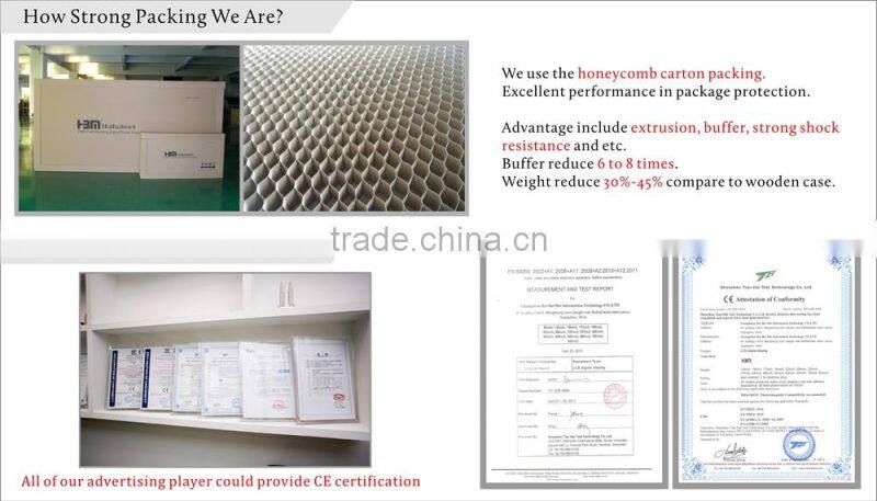 46 inch floor stand shopping mall advertisement LED Kiosk