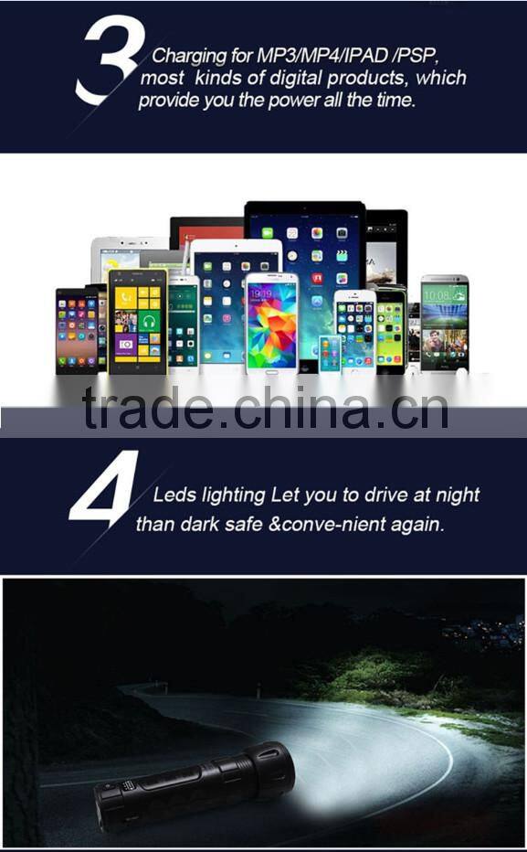 Portable 10000amh multi function jump starter,power bank car jump starter ,auto car jump starter