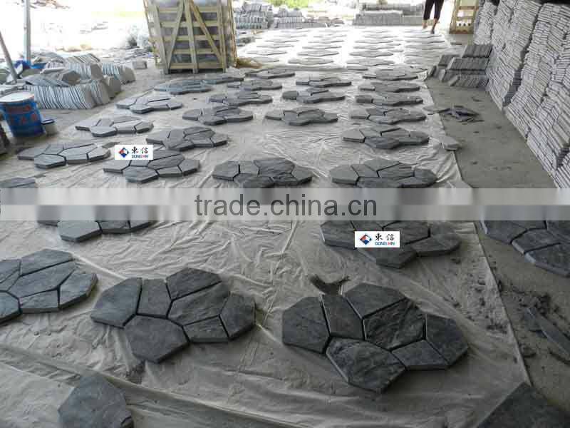 Rusty Slate Mesh Stone Tile