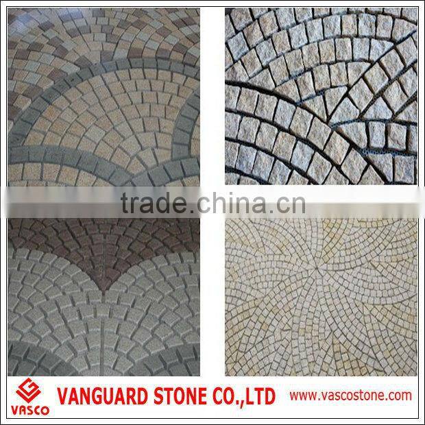 Natural stone paving stones, names of paving stones
