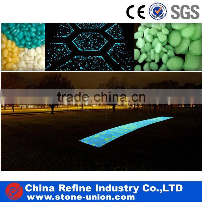 Lighting ceramic tile