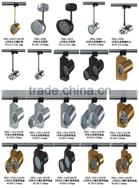 Custom Made OEM ce&rohs led track spot light lamp shade