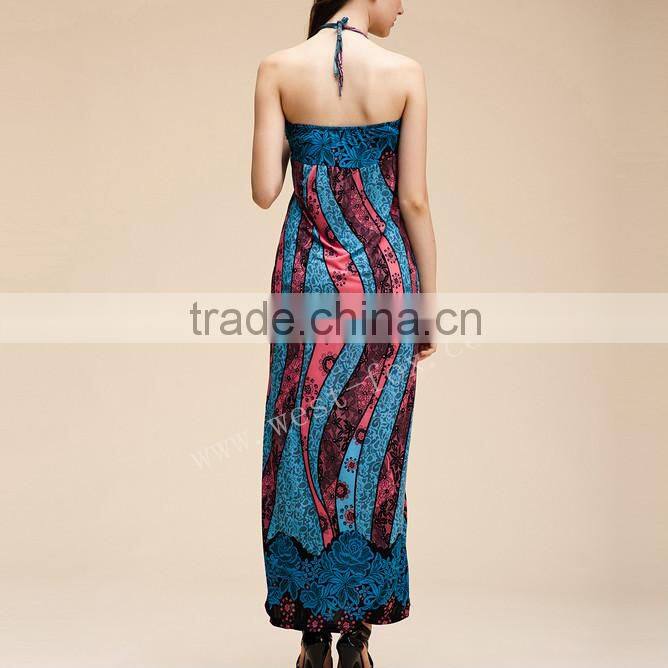 2016 summer prining dress for women