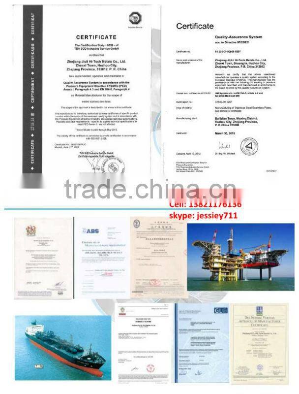 JIULI stainless steel chimney pipe