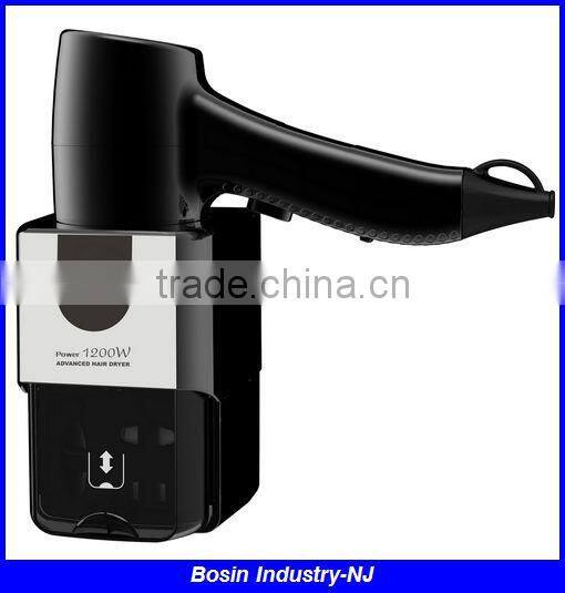 wholesale hotel bathroom wall mounting professional hair dryer
