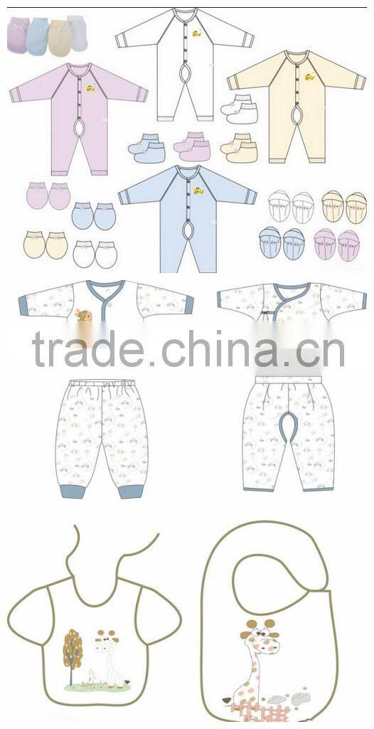 2016 Wholesale children 's fancy simple Summer sets