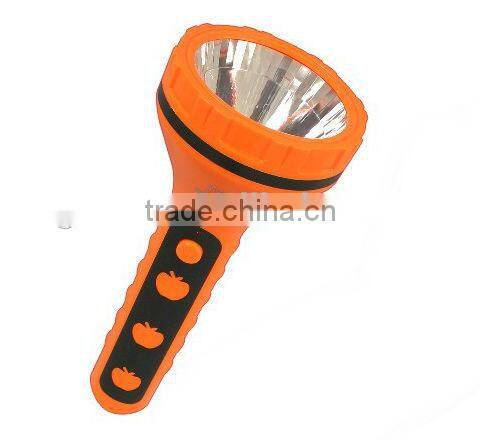 2W super bright led rechargeable zoom flashlight