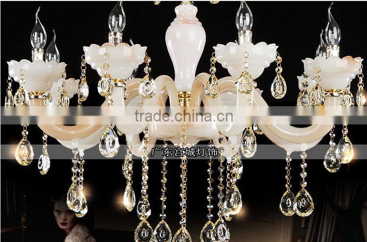 Baccarat Style Luxury Crystal Chandelier in Multiple Colors