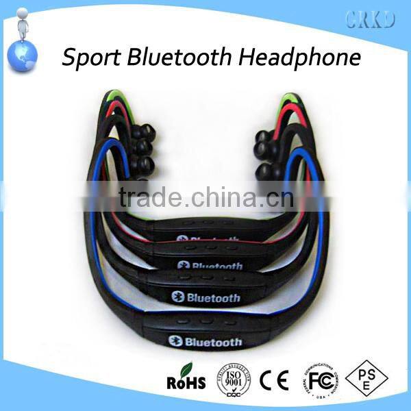 Hottest wireless Mp3 sport bluetooth headphone for iPhone